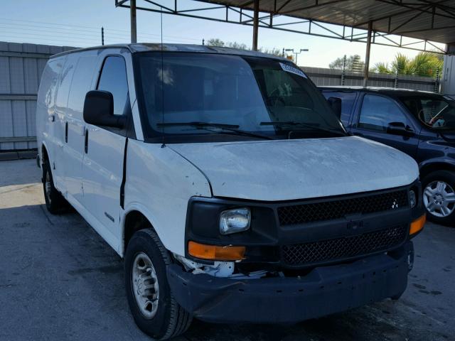 1GCGG25V361133638 - 2006 CHEVROLET EXPRESS G2 WHITE photo 1