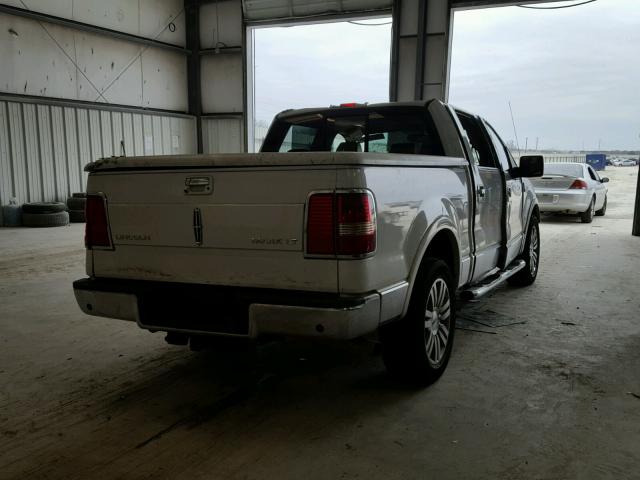 5LTPW16528FJ04775 - 2008 LINCOLN MARK LT WHITE photo 4