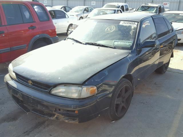 JT2SK12E2S0334074 - 1995 TOYOTA CAMRY LE GREEN photo 2