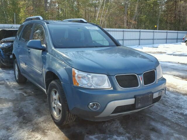 2CKDL43F686329684 - 2008 PONTIAC TORRENT TEAL photo 1