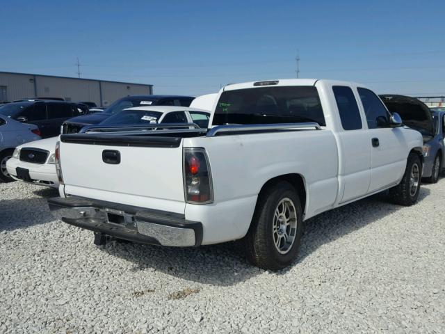 2GCEC19T911189169 - 2001 CHEVROLET SILVERADO WHITE photo 4