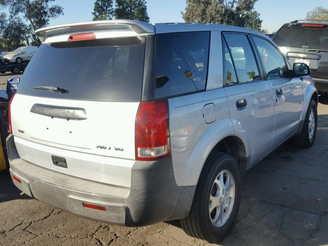 5GZCZ63B23S814824 - 2003 SATURN VUE SILVER photo 4