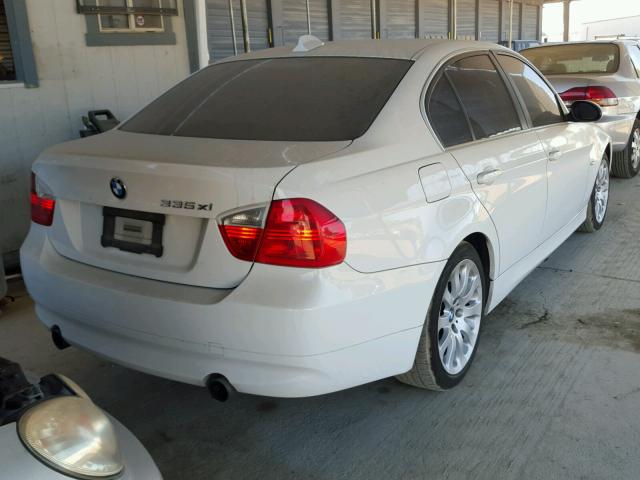 WBAVD53547A007372 - 2007 BMW 335 XI WHITE photo 4