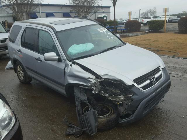 SHSRD78892U002325 - 2002 HONDA CR-V EX SILVER photo 1