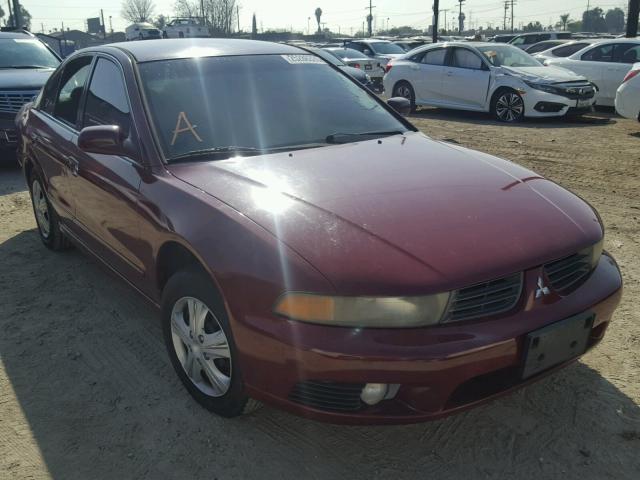 4A3AA46G23E160799 - 2003 MITSUBISHI GALANT ES RED photo 1