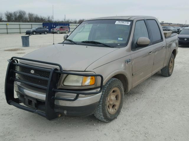 1FTRW07613KA76237 - 2003 FORD F150 SUPER TAN photo 2