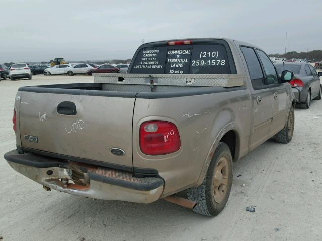 1FTRW07613KA76237 - 2003 FORD F150 SUPER TAN photo 4