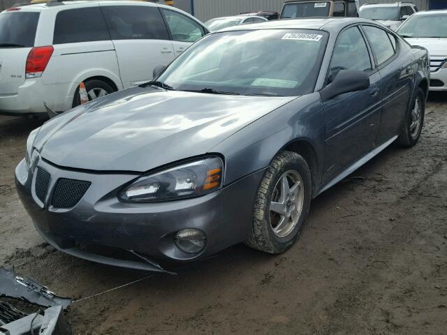 2G2WS522441286773 - 2004 PONTIAC GRAND PRIX GRAY photo 2