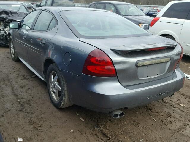 2G2WS522441286773 - 2004 PONTIAC GRAND PRIX GRAY photo 3