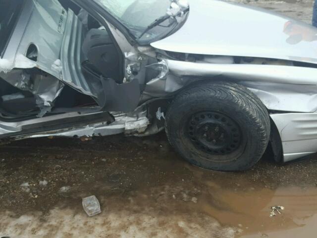 1G2NF52T31C143215 - 2001 PONTIAC GRAND AM S SILVER photo 9