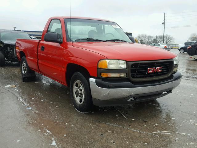 1GTEC14W6XE545604 - 1999 GMC NEW SIERRA RED photo 1