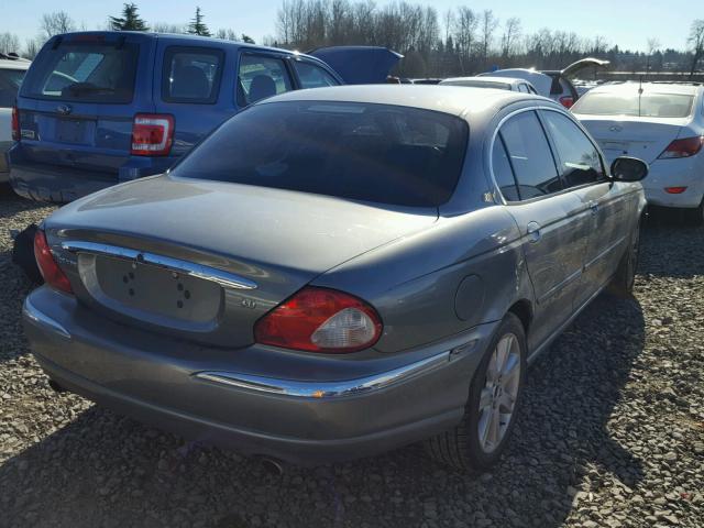 SAJEA51C63WD03153 - 2003 JAGUAR X-TYPE 3.0 GRAY photo 4