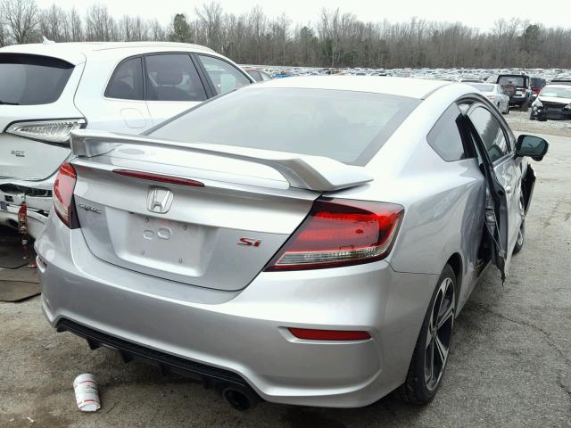 2HGFG4A51FH701899 - 2015 HONDA CIVIC SI SILVER photo 4