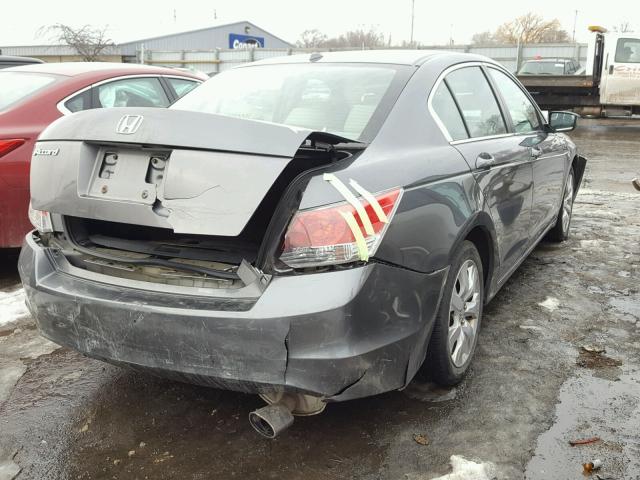 1HGCP268X9A171140 - 2009 HONDA ACCORD EXL CHARCOAL photo 4