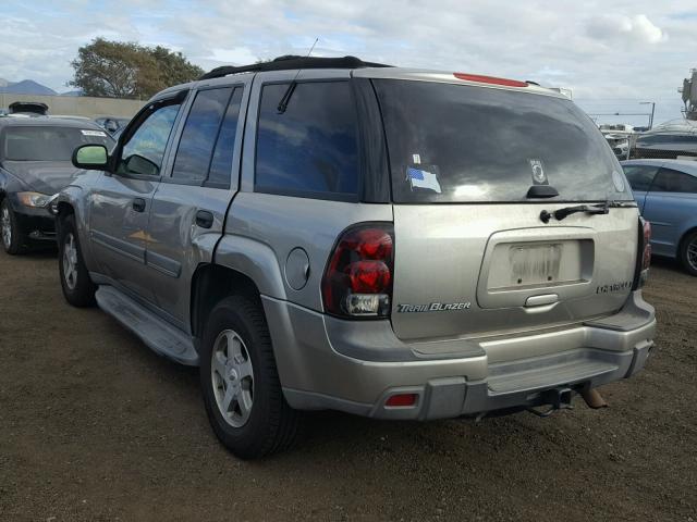 1GNDS13S622389594 - 2002 CHEVROLET TRAILBLAZE TAN photo 3