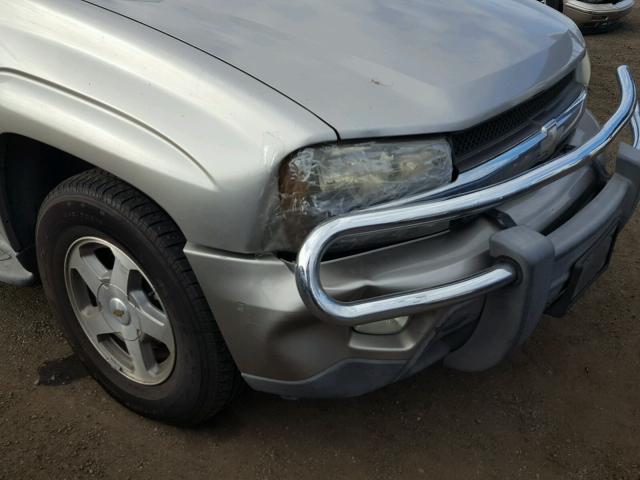 1GNDS13S622389594 - 2002 CHEVROLET TRAILBLAZE TAN photo 9