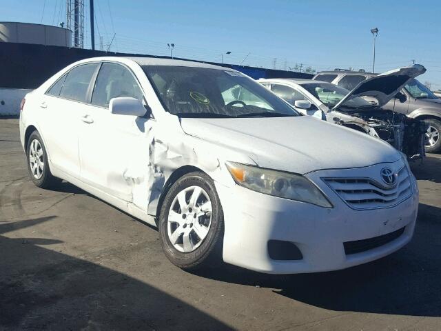 4T1BF3EK3AU525773 - 2010 TOYOTA CAMRY BASE WHITE photo 1