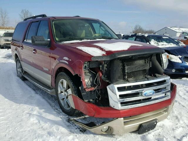 1FMFK17597LA66112 - 2007 FORD EXPEDITION RED photo 1