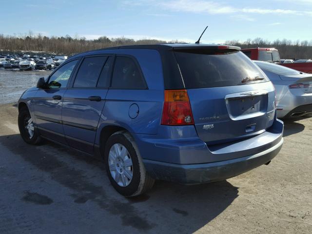 2A8GM48L97R337476 - 2007 CHRYSLER PACIFICA 蓝色 照片 3