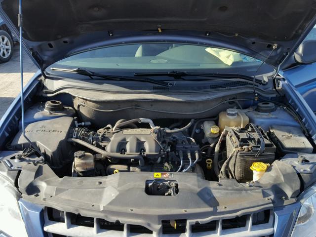 2A8GM48L97R337476 - 2007 CHRYSLER PACIFICA BLUE photo 7