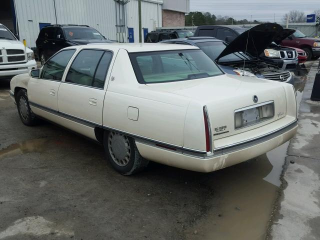 1G6KD52Y4TU288411 - 1996 CADILLAC DEVILLE WHITE photo 3