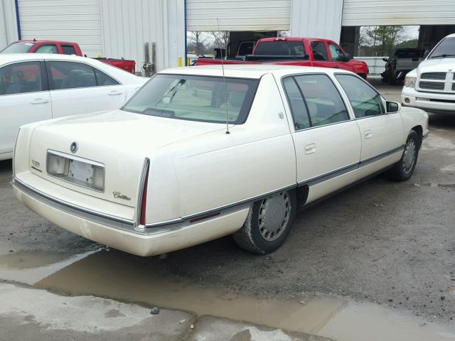 1G6KD52Y4TU288411 - 1996 CADILLAC DEVILLE WHITE photo 4