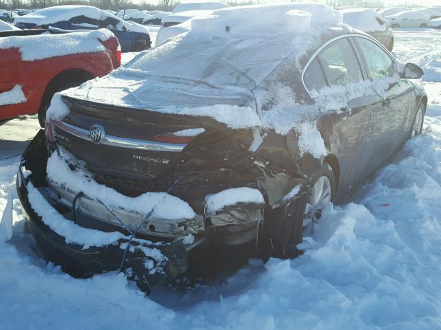 2G4GK5EX3E9244780 - 2014 BUICK REGAL BLACK photo 4