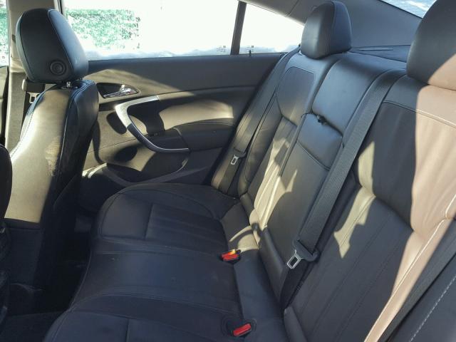 2G4GK5EX3E9244780 - 2014 BUICK REGAL BLACK photo 6