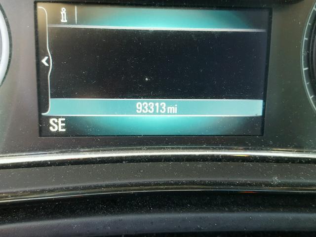 2G4GK5EX3E9244780 - 2014 BUICK REGAL BLACK photo 8