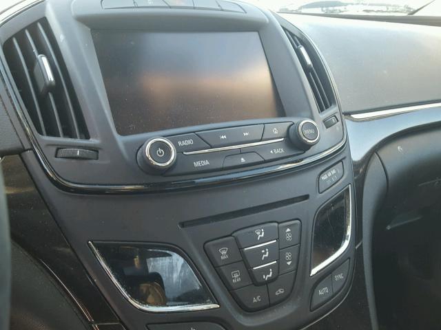 2G4GK5EX3E9244780 - 2014 BUICK REGAL BLACK photo 9