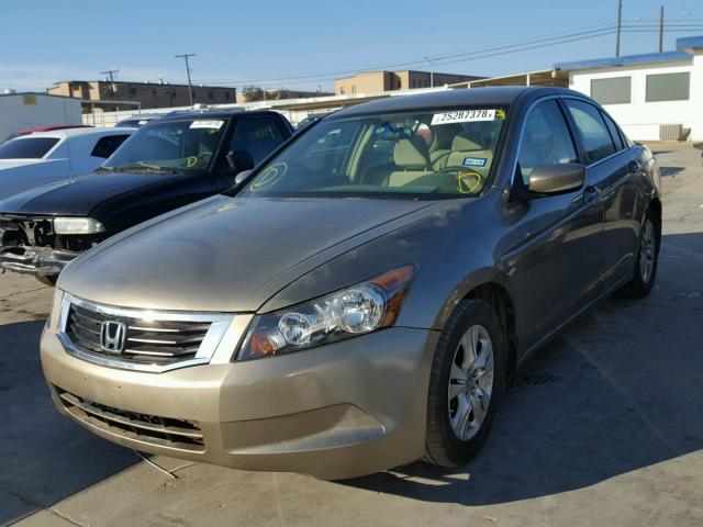 1HGCP26499A179680 - 2009 HONDA ACCORD LXP BEIGE photo 2