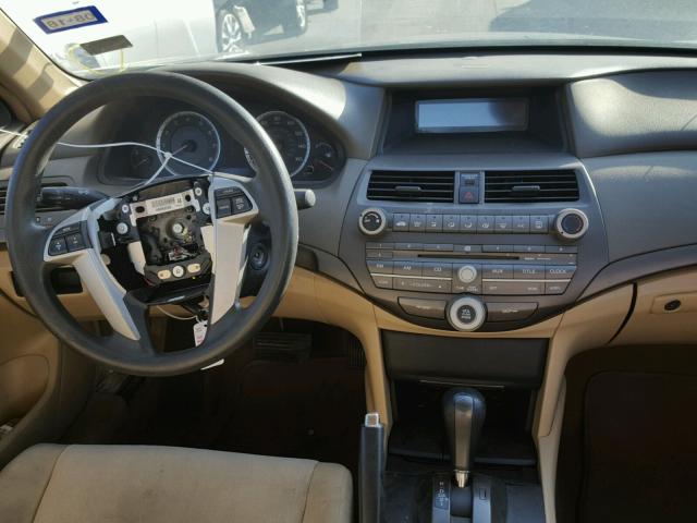 1HGCP26499A179680 - 2009 HONDA ACCORD LXP BEIGE photo 9