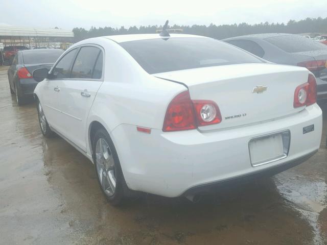 1G1ZC5E07CF325081 - 2012 CHEVROLET MALIBU 1LT WHITE photo 3