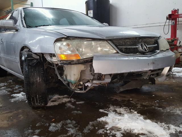 19UUA56662A025216 - 2002 ACURA 3.2TL SILVER photo 9