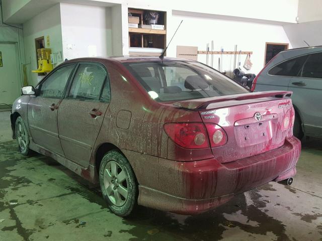 1NXBR32E36Z584979 - 2006 TOYOTA COROLLA CE RED photo 3