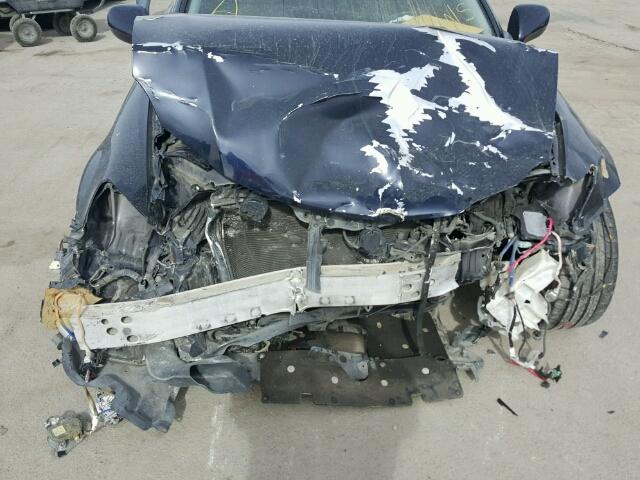 JTHBK262475042142 - 2007 LEXUS IS 250 BLUE photo 7