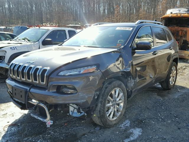 1C4PJMDB6GW225707 - 2016 JEEP CHEROKEE L CHARCOAL photo 2