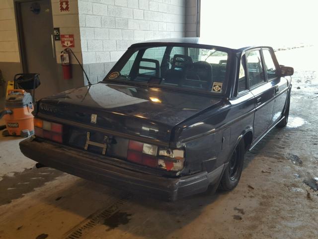 YV1AS8805N1475852 - 1992 VOLVO 240 BASE BLACK photo 4