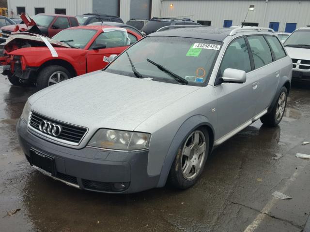 WA1YD64B82N135166 - 2002 AUDI ALLROAD SILVER photo 2