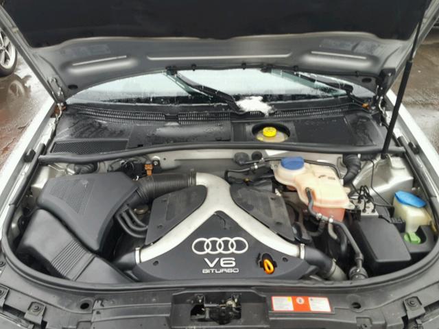 WA1YD64B82N135166 - 2002 AUDI ALLROAD SILVER photo 7