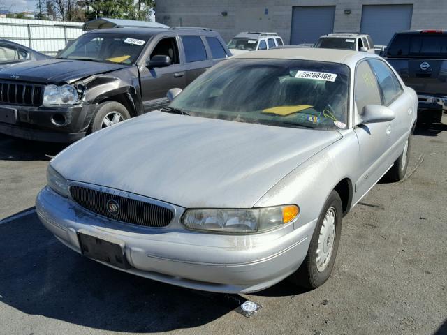 2G4WS52J0Y1215283 - 2000 BUICK CENTURY CU SILVER photo 2