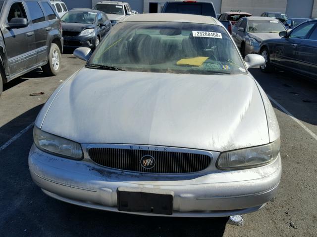 2G4WS52J0Y1215283 - 2000 BUICK CENTURY CU SILVER photo 9