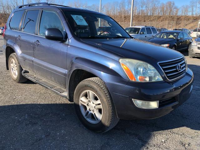 JTJBT20X330018874 - 2003 LEXUS GX 470 BLUE photo 1