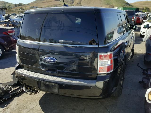 2FMGK5CC6BBD23090 - 2011 FORD FLEX SEL შავი ფოტო 4