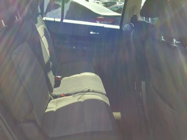 2FMGK5CC6BBD23090 - 2011 FORD FLEX SEL შავი ფოტო 6