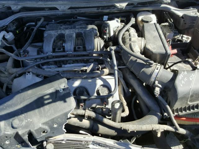 2FMGK5CC6BBD23090 - 2011 FORD FLEX SEL შავი ფოტო 7
