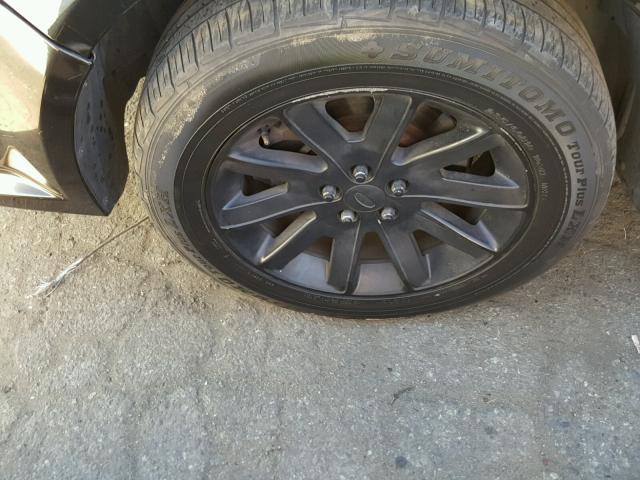 2FMGK5CC6BBD23090 - 2011 FORD FLEX SEL შავი ფოტო 9