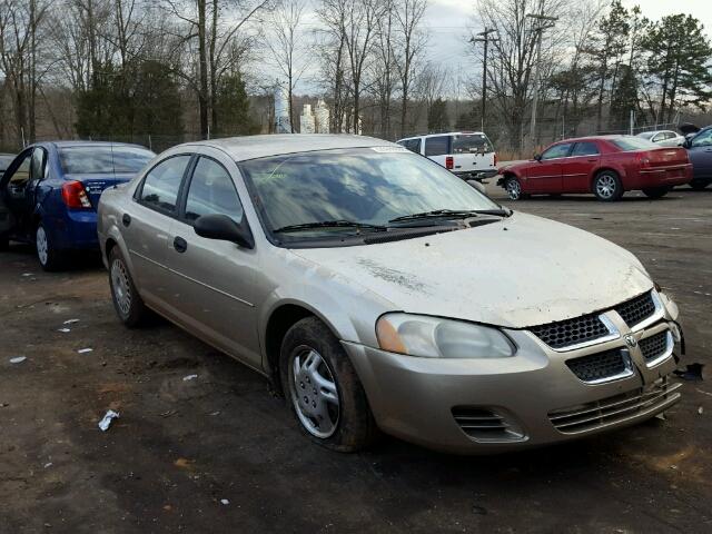 1B3EL36X74N235783 - 2004 DODGE STRATUS SE GOLD photo 1