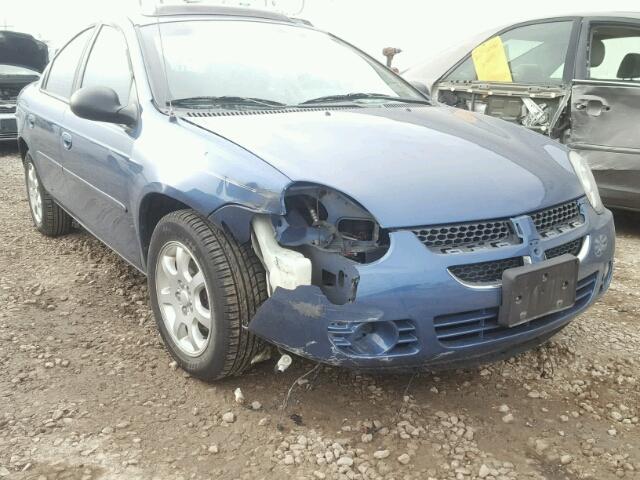 1B3ES56C93D148807 - 2003 DODGE NEON SXT BLUE photo 1