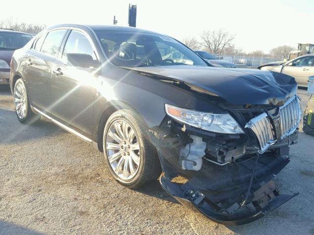 1LNHL9FT0AG609657 - 2010 LINCOLN MKS BLACK photo 1